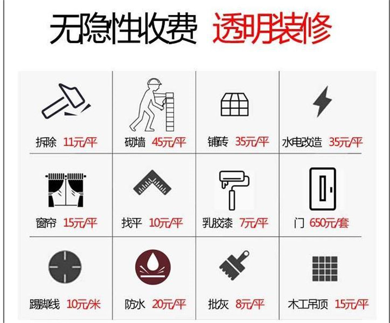 說8w就8w，堅(jiān)決不多出一分預(yù)算以外的錢！是我對(duì)南寧裝修公司的底線！